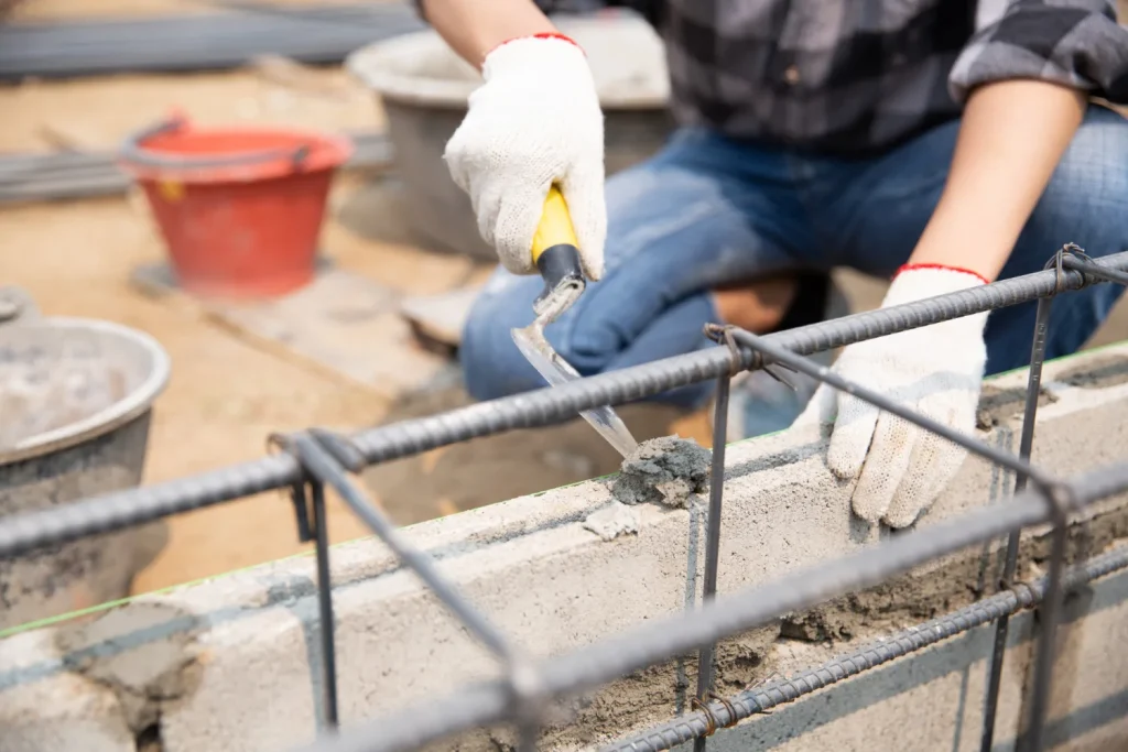 chantier gros œuvre